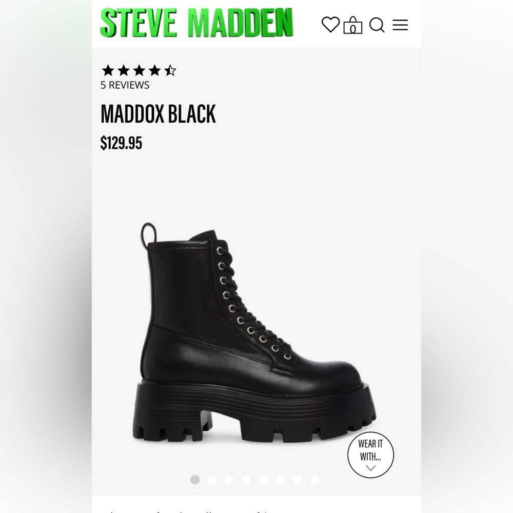 Steve Madden Maddox Boots